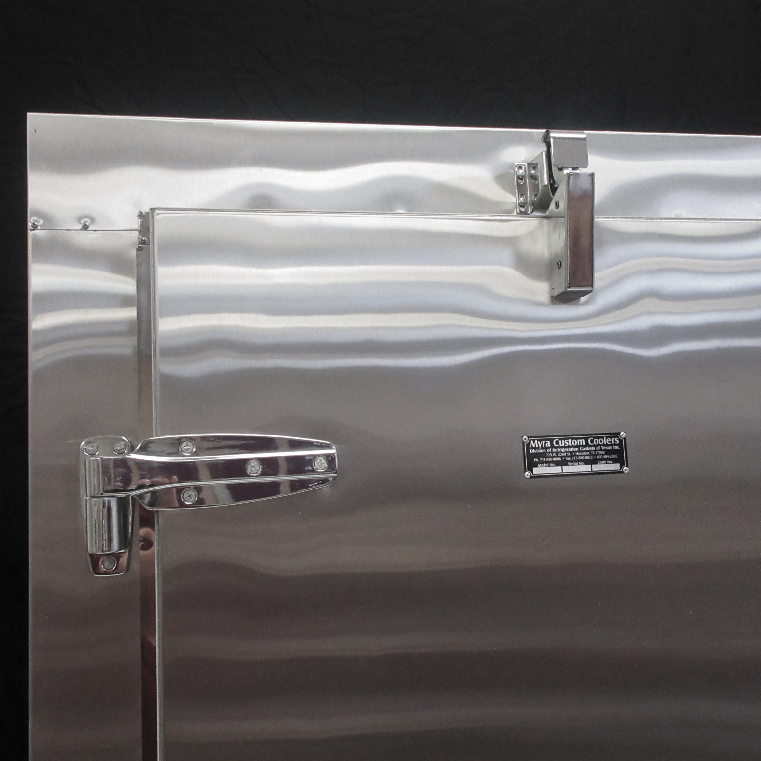 WalkIn Stainless Steel Freezer Door Refrigeration Gaskets of Texas